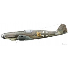 Messerschmitt Bf 109 K-4, Friedrich Scheer, March 1945